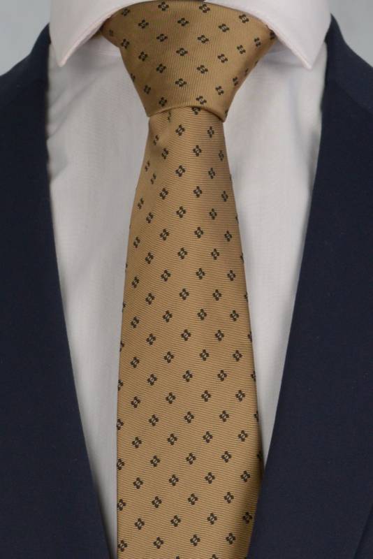 Галстук с платком 0338