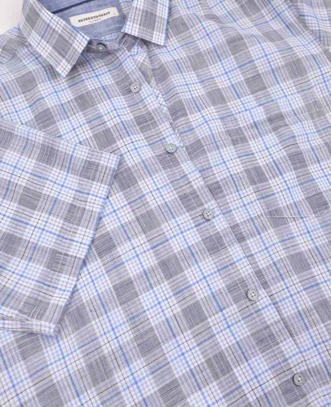 Рубашка мужская Grossir 6320KG к/р